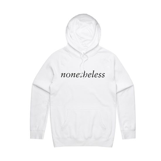 Boys white hoodie top